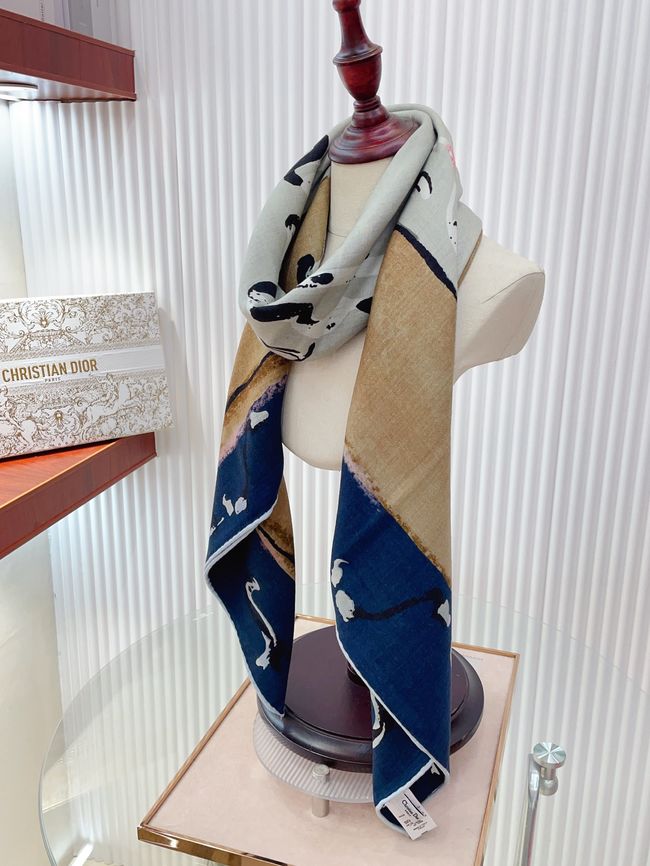 Dior cashmere Shawl KY209-1 Dior cashmere Shawl KY209-1