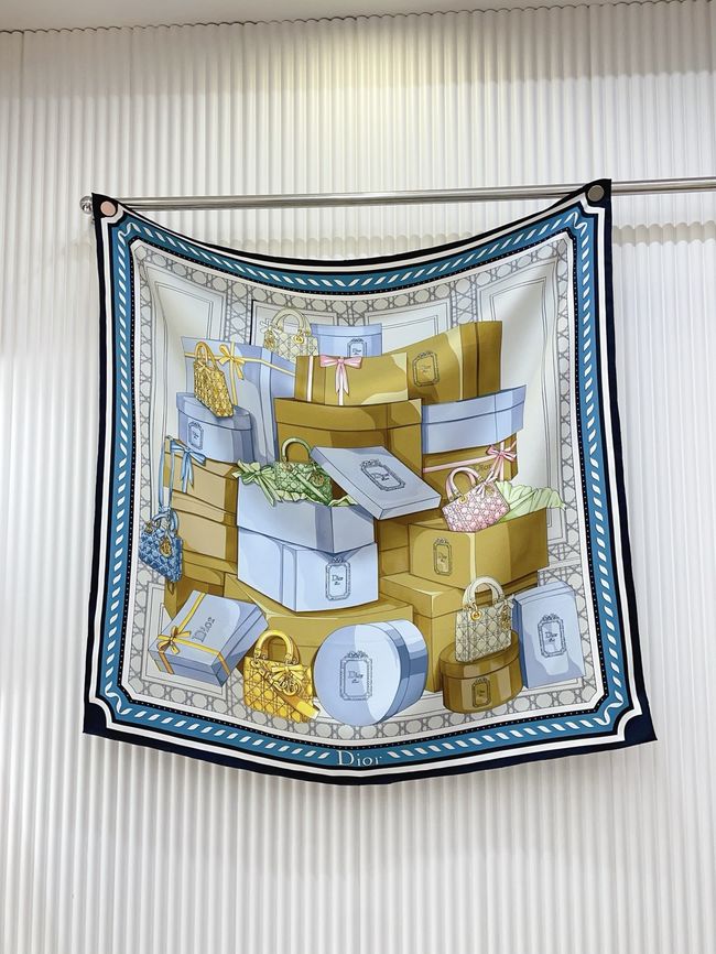 Dior silk scarf KY208-1 Dior silk scarf KY208-1