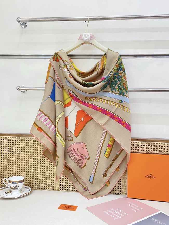 Hermes cashmere Shawl H24442-1 Hermes cashmere Shawl H24442-1