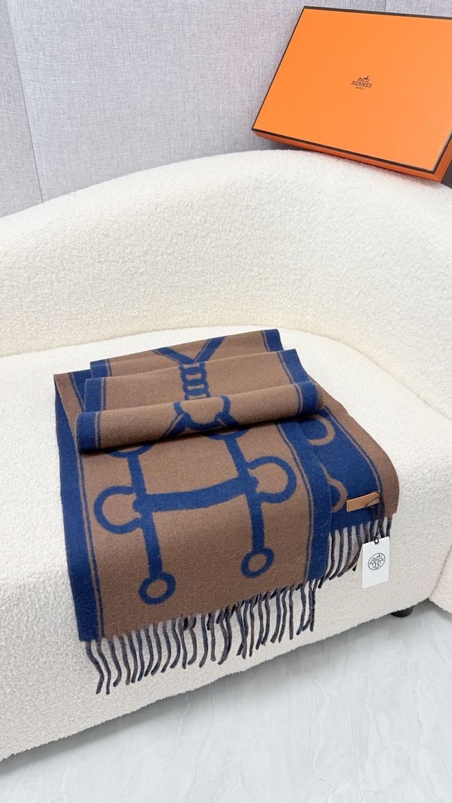 Hermes cashmere scarf H251526-1 Hermes cashmere scarf H251526-1