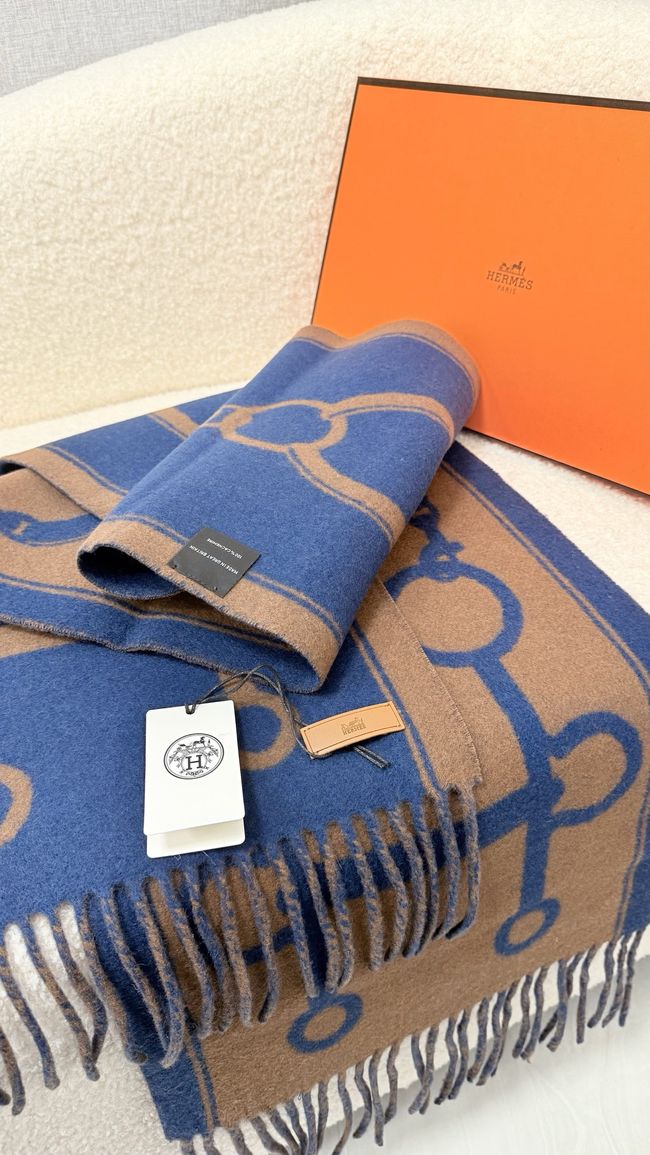Hermes cashmere scarf H251526-1 Hermes cashmere scarf H251526-1