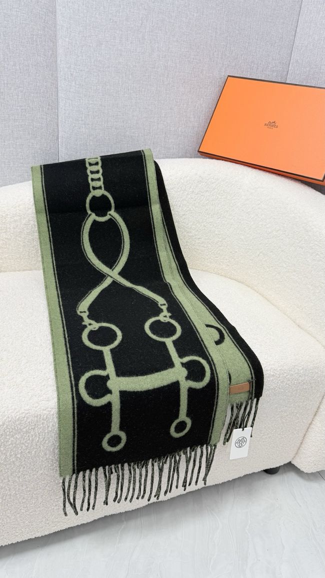 Hermes cashmere scarf H251526-2 Hermes cashmere scarf H251526-2