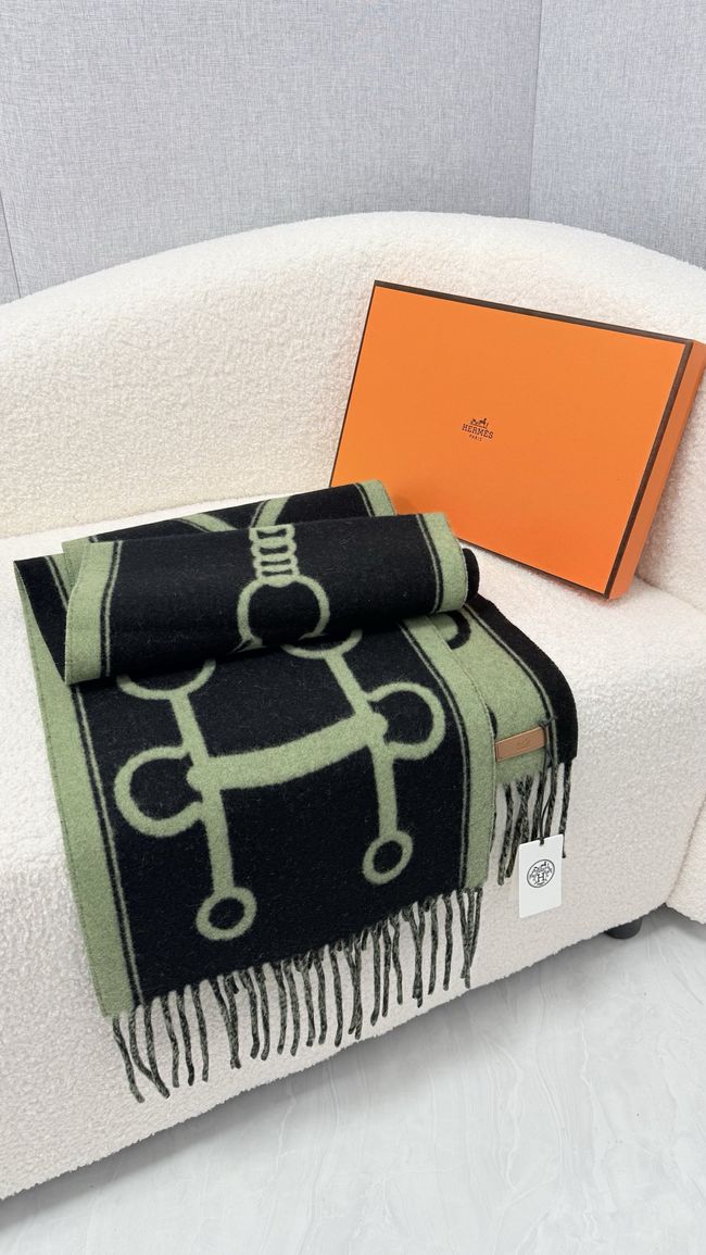 Hermes cashmere scarf H251526-2 Hermes cashmere scarf H251526-2