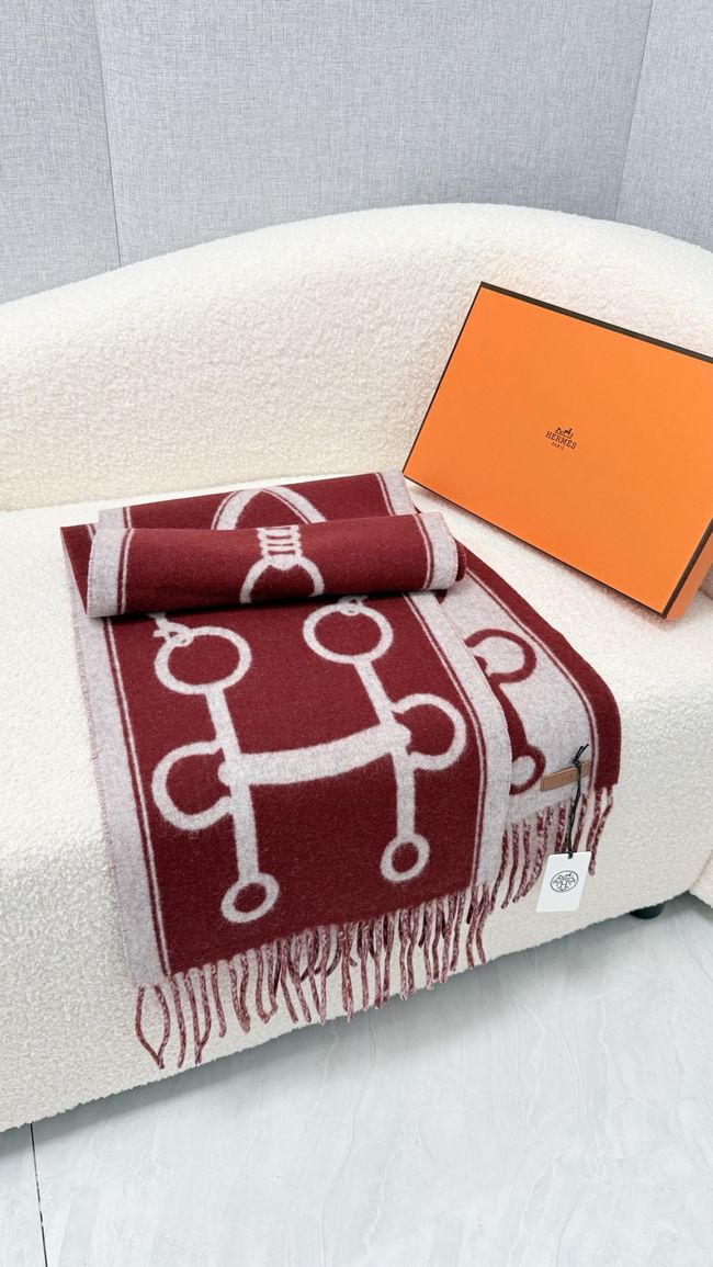 Hermes cashmere scarf H251526-3 Hermes cashmere scarf H251526-3