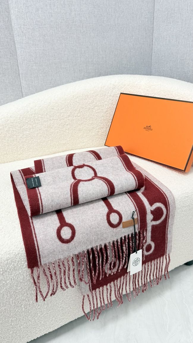 Hermes cashmere scarf H251526-3 Hermes cashmere scarf H251526-3