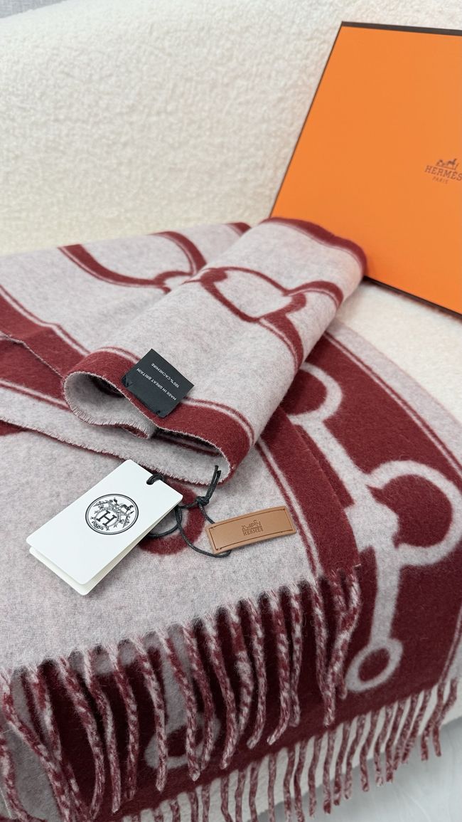 Hermes cashmere scarf H251526-3 Hermes cashmere scarf H251526-3