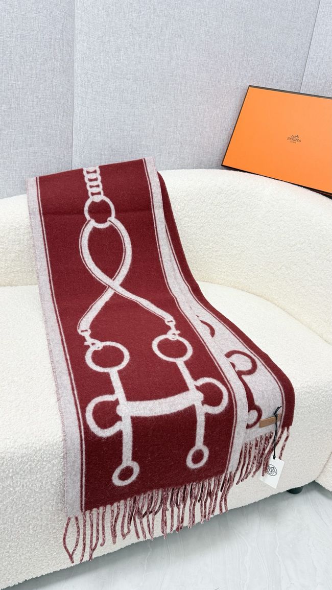 Hermes cashmere scarf H251526-3 Hermes cashmere scarf H251526-3