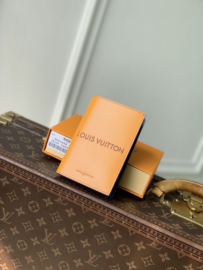 Louis Vuitton Passport Cover M2A444 Saffron Louis Vuitton Passport Cover M2A444 Saffron