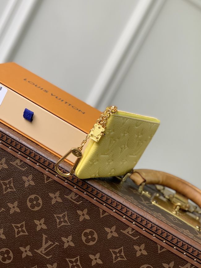 Louis Vuitton Key Pouch S M29816 yellow Louis Vuitton Key Pouch S M29816 yellow