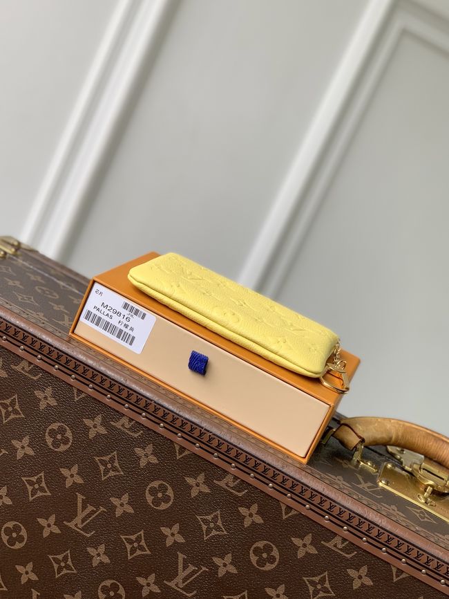 Louis Vuitton Key Pouch S M29816 yellow Louis Vuitton Key Pouch S M29816 yellow