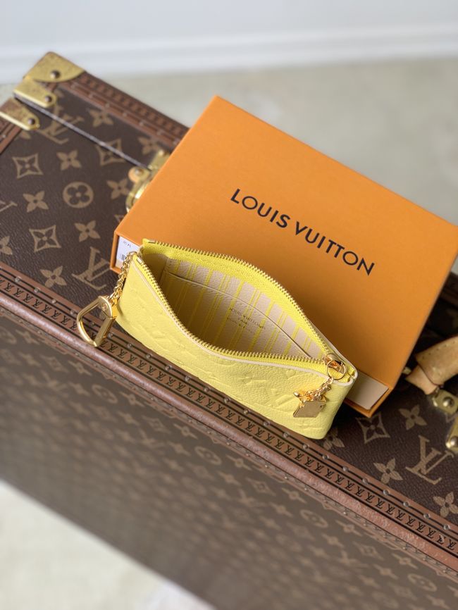 Louis Vuitton Key Pouch S M29816 yellow Louis Vuitton Key Pouch S M29816 yellow