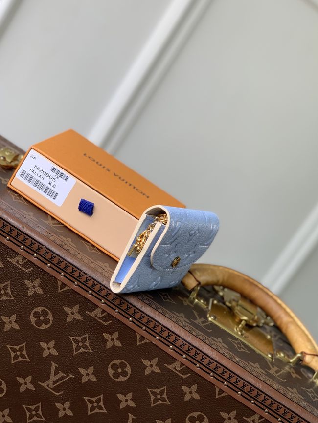 Louis Vuitton Rosalie Coin Purse M29796 Bleu Iris