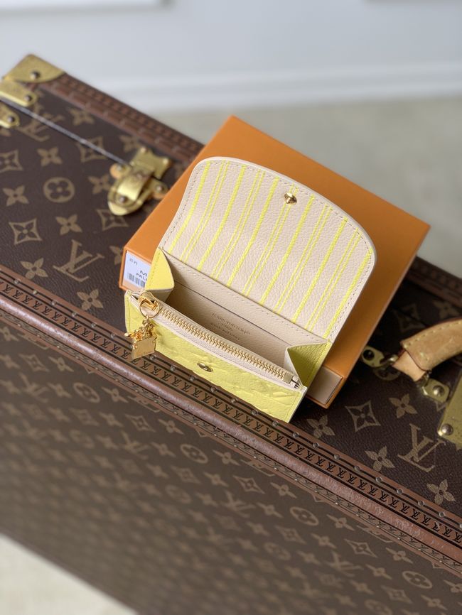 Louis Vuitton Rosalie Coin Purse M29803 Sunflower Yellow