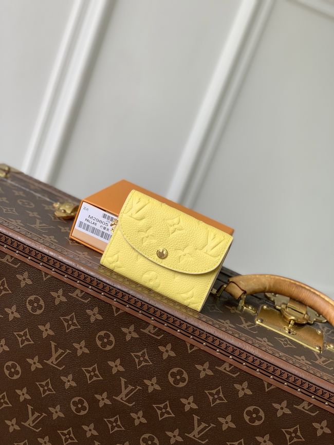Louis Vuitton Rosalie Coin Purse M29803 Sunflower Yellow