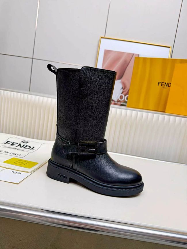 FENDI Commando leather boots 8T9048-2
