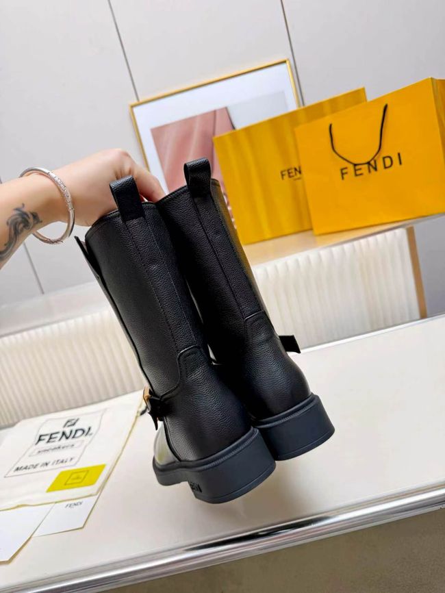 FENDI Commando leather boots 8T9048-2