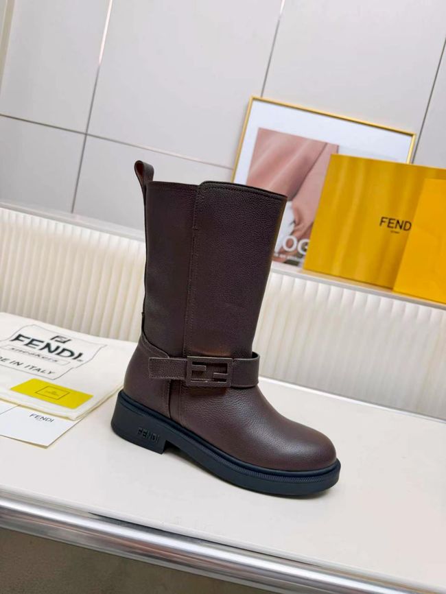 FENDI Commando leather boots 8T9048-3