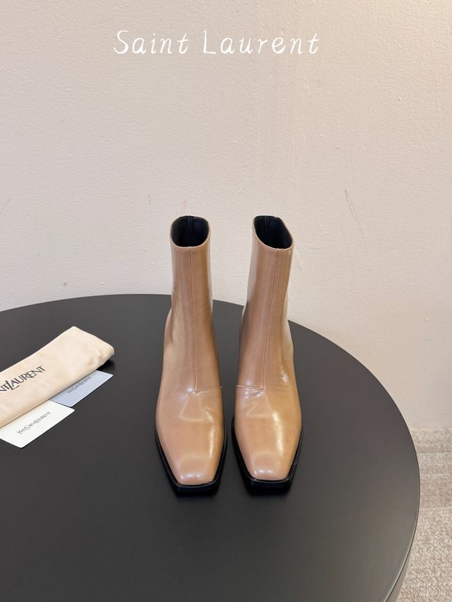Saint Laurent boots in smooth leather 65282-2
