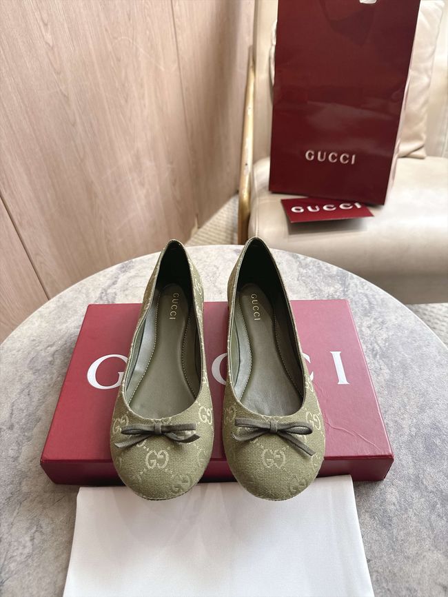 Gucci Womens Horsebit ballet flat 814321-4