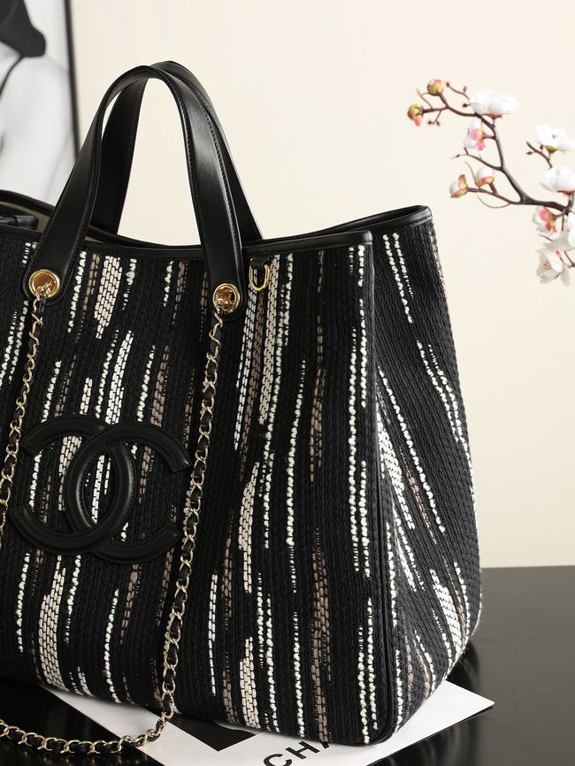 Chanel Large Shopping Bag AS6201 black Chanel Large Shopping Bag AS6201 black