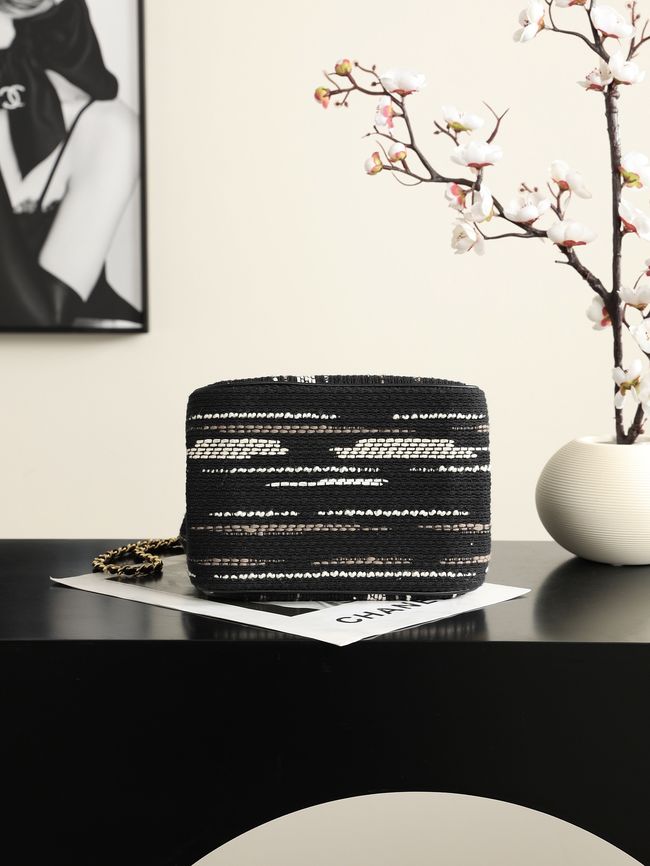 Chanel Mini Shopping Bag AS6199 black Chanel Mini Shopping Bag AS6199 black
