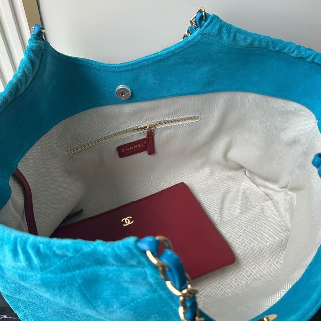 Chanel Shopping Bag AS6475 Blue Chanel Shopping Bag AS6475 Blue