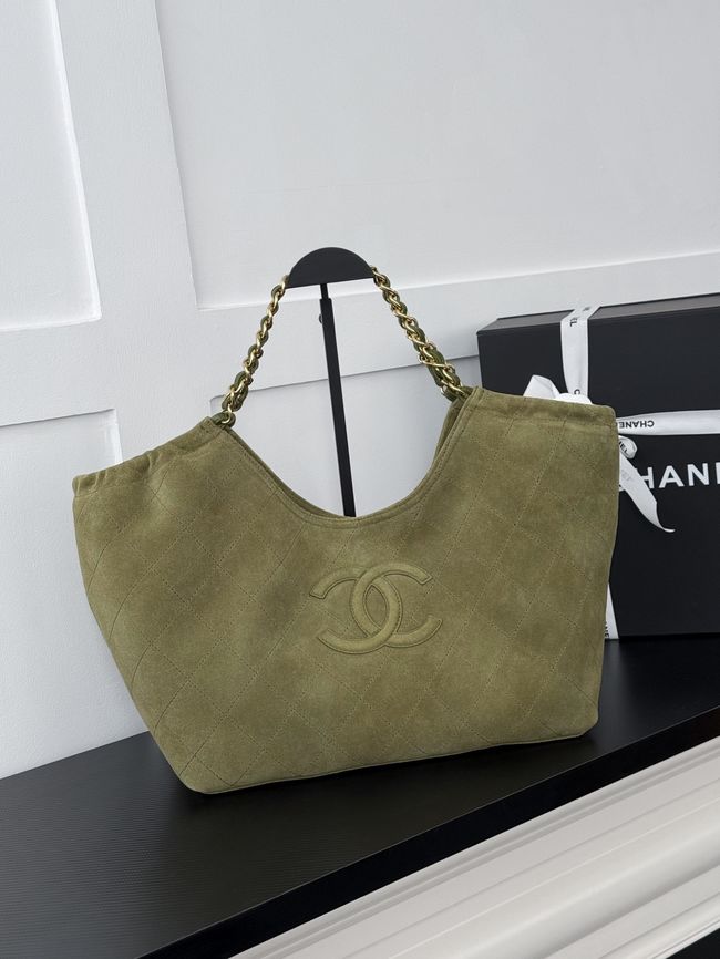 Chanel Shopping Bag AS6475 khaki Chanel Shopping Bag AS6475 khaki