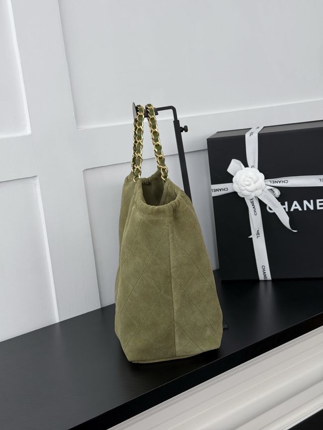 Chanel Shopping Bag AS6475 khaki Chanel Shopping Bag AS6475 khaki