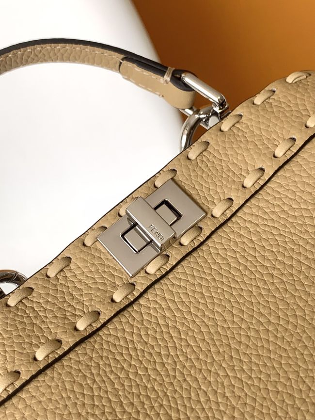 FENDI Peekaboo ISeeU Petite bag 8BN335A Apricot FENDI Peekaboo ISeeU Petite bag 8BN335A Apricot