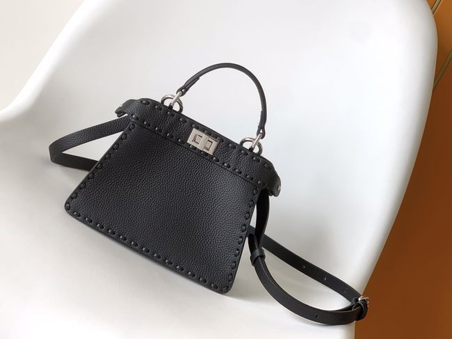 FENDI Peekaboo ISeeU Petite bag 8BN335A black FENDI Peekaboo ISeeU Petite bag 8BN335A black