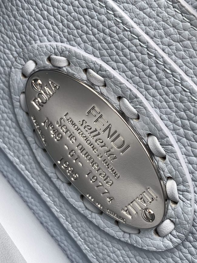 FENDI Peekaboo ISeeU Petite bag 8BN335A light blue FENDI Peekaboo ISeeU Petite bag 8BN335A light blue