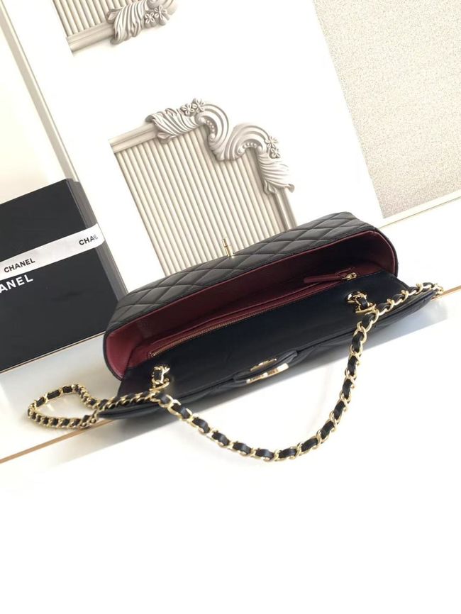 Chanel Flap Bag Lambskin AS6568 black Chanel Flap Bag Lambskin AS6568 black