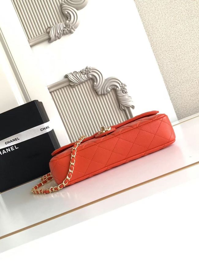 Chanel Flap Bag Lambskin AS6568 red Chanel Flap Bag Lambskin AS6568 red
