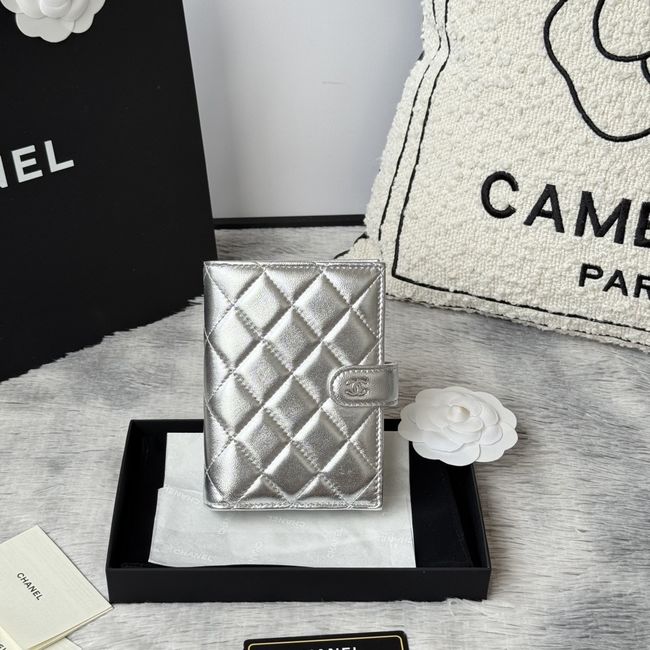 Chanel Passport Holder AP3196 Silvery Chanel Passport Holder AP3196 Silvery