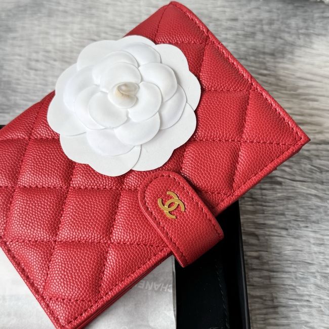 Chanel Passport Holder AP3196 red Chanel Passport Holder AP3196 red