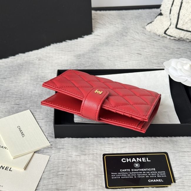 Chanel Passport Holder AP3196 red Chanel Passport Holder AP3196 red