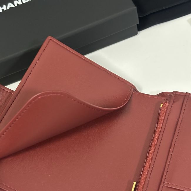 Chanel Passport Holder AP5193 Burgundy Chanel Passport Holder AP5193 Burgundy