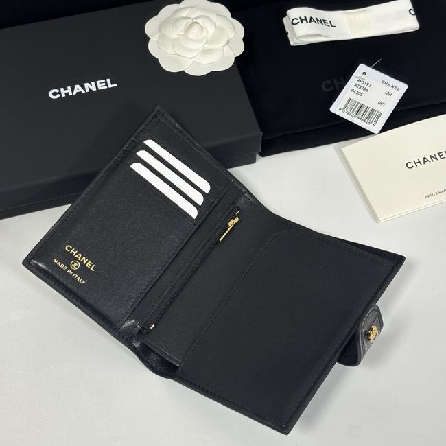 Chanel Passport Holder AP5193 black Chanel Passport Holder AP5193 black