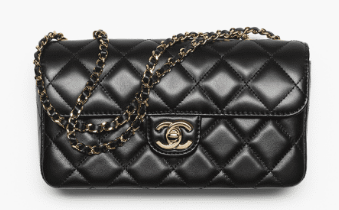 Chanel Small Flap Bag Lambskin AS6430 black Chanel Small Flap Bag Lambskin AS6430 black