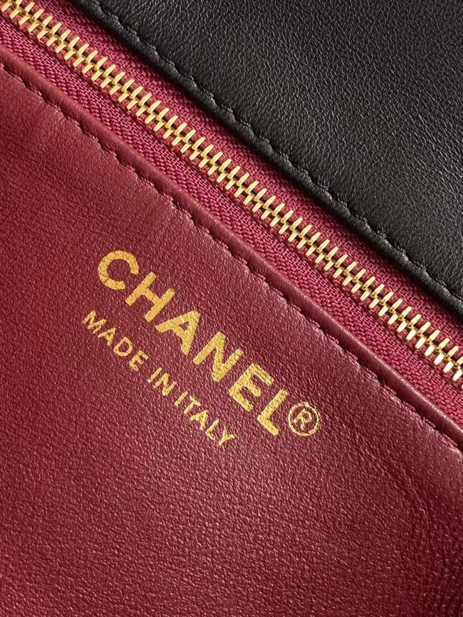 Chanel Small Flap Bag Lambskin AS6430 black