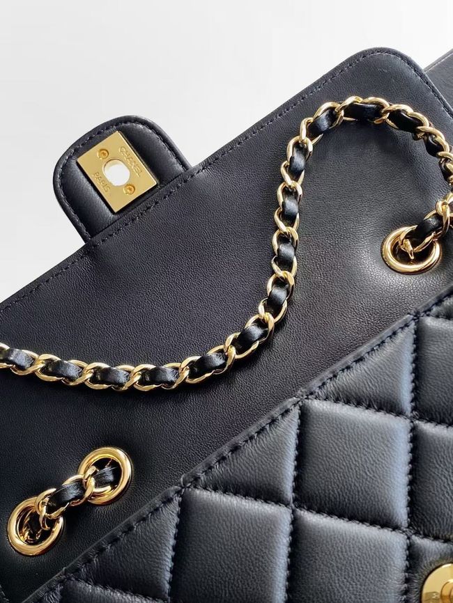 Chanel Small Flap Bag Lambskin AS6430 black
