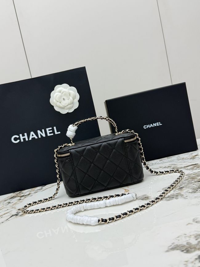 Chanel Vanity with Chain AP5182 black Chanel Vanity with Chain AP5182 black