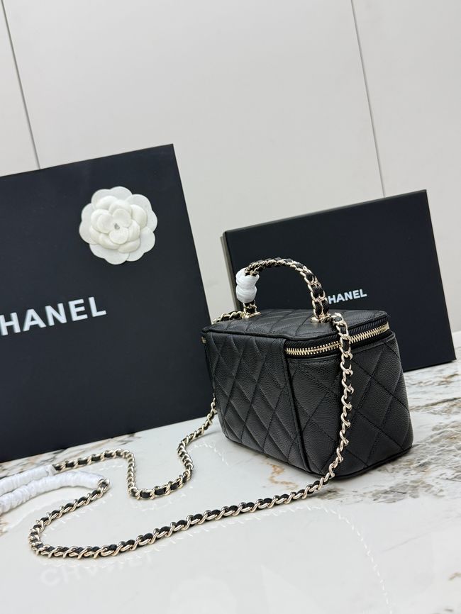 Chanel Vanity with Chain AP5182 black Chanel Vanity with Chain AP5182 black