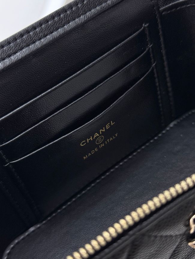 Chanel Vanity with Chain AP5182 black Chanel Vanity with Chain AP5182 black