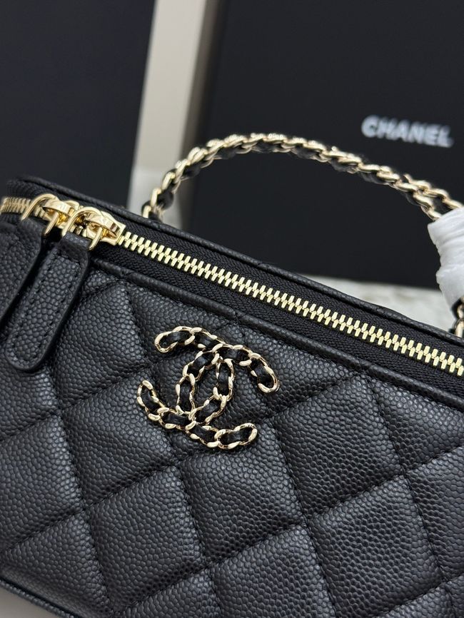 Chanel Vanity with Chain AP5182 black Chanel Vanity with Chain AP5182 black