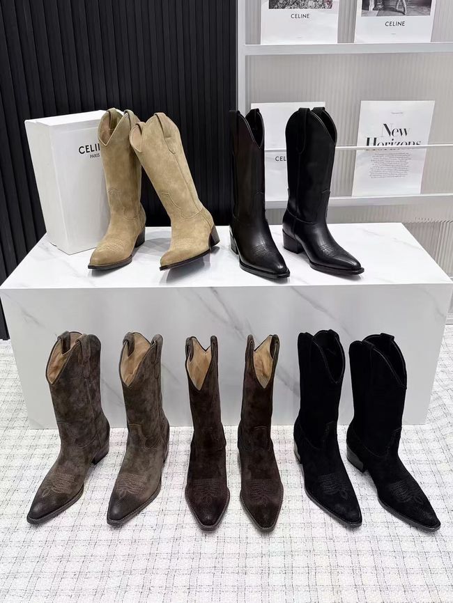 Celine Suede Lambskin BOOT 95399-4