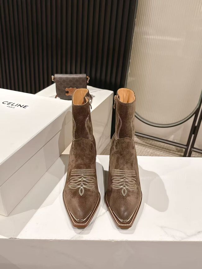 Celine Suede Lambskin BOOT 95400-4