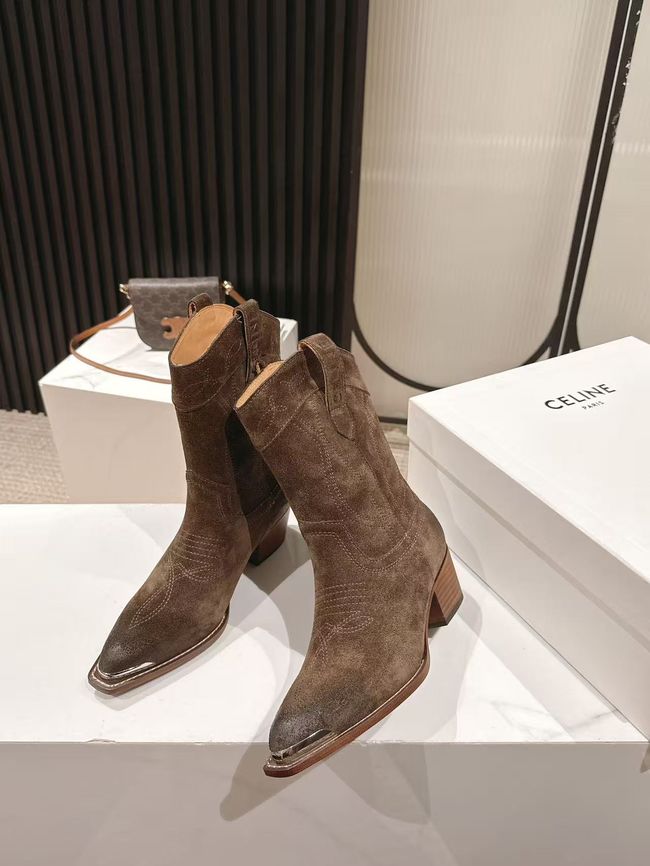 Celine Suede Lambskin BOOT 95400-8
