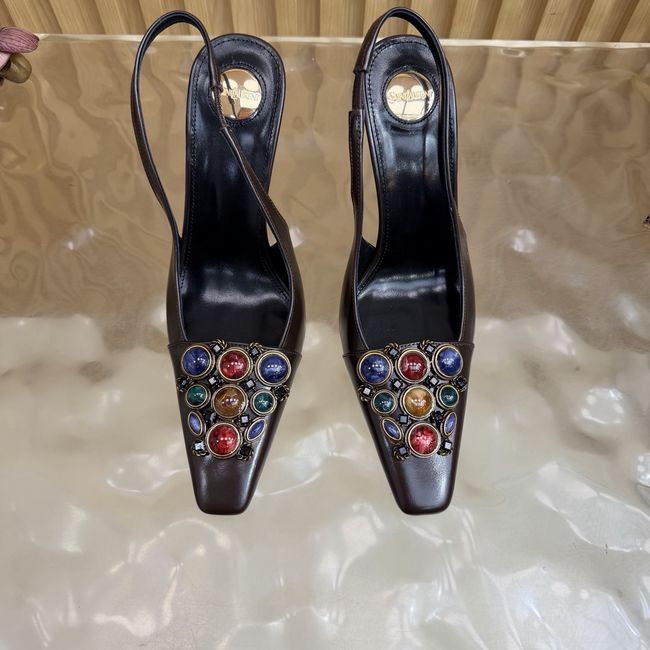 Saint Laurent slingback pumps 10.5CM 95403-12