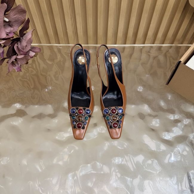Saint Laurent slingback pumps 10.5CM 95403-13